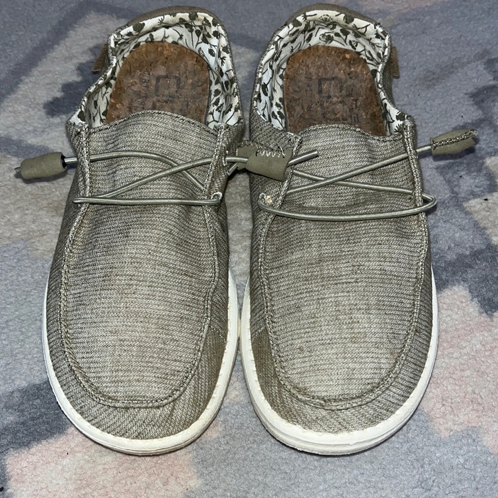 Heydude chambray sage